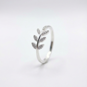 Anel Raminho Cristal